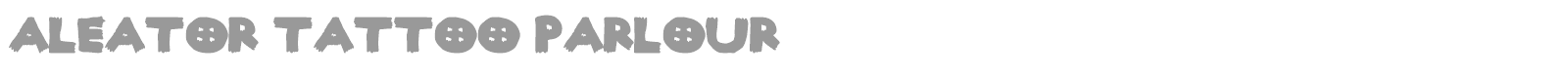 Aleator Tattoo Parlour font preview